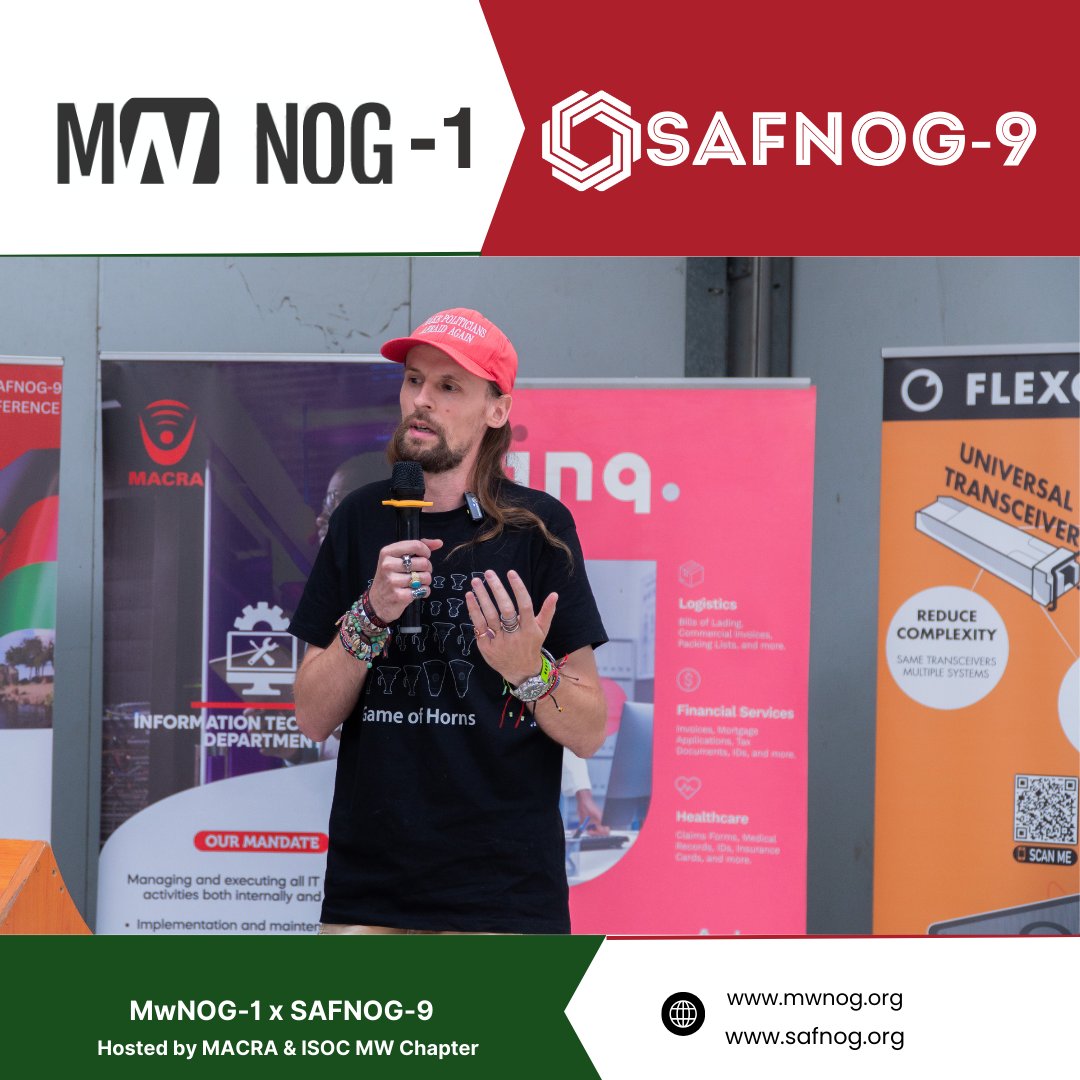 Frantisek Borsik at MwNOG 2024